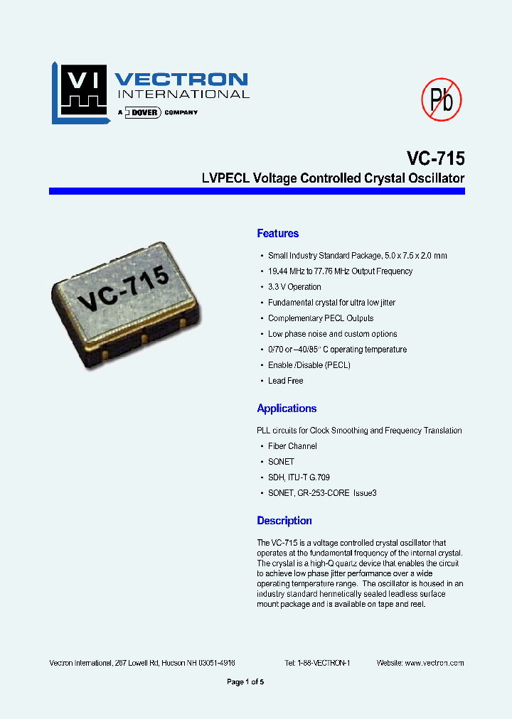 VC-715-DFF-GFL19440_1334185.PDF Datasheet