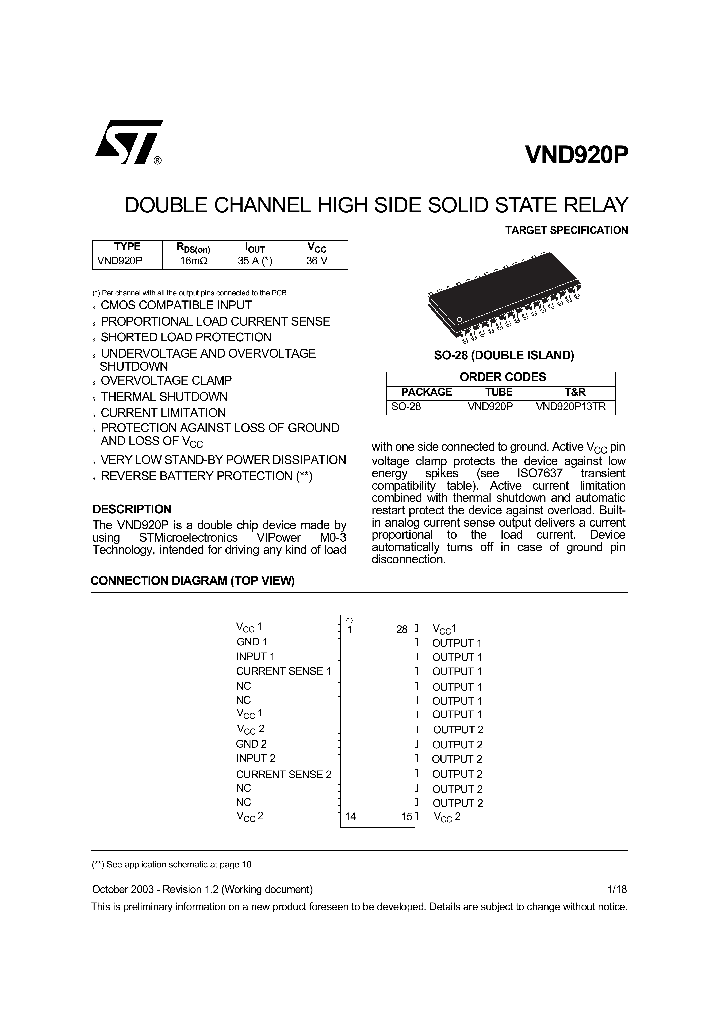 VND920P_1334716.PDF Datasheet