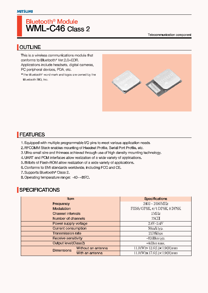 WML-C46_1115627.PDF Datasheet