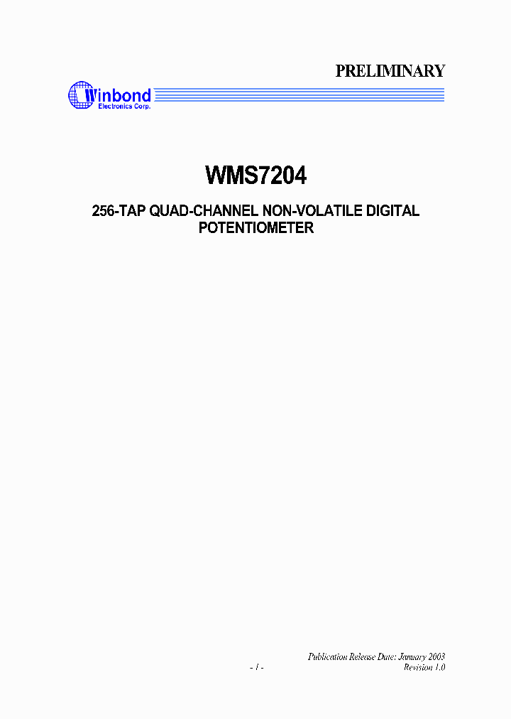 WMS7204100S_1336384.PDF Datasheet