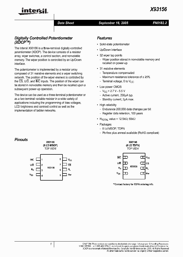 X93156WM8IZ-27_1337390.PDF Datasheet