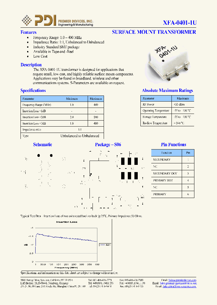 XFA-0401-1U_1100063.PDF Datasheet