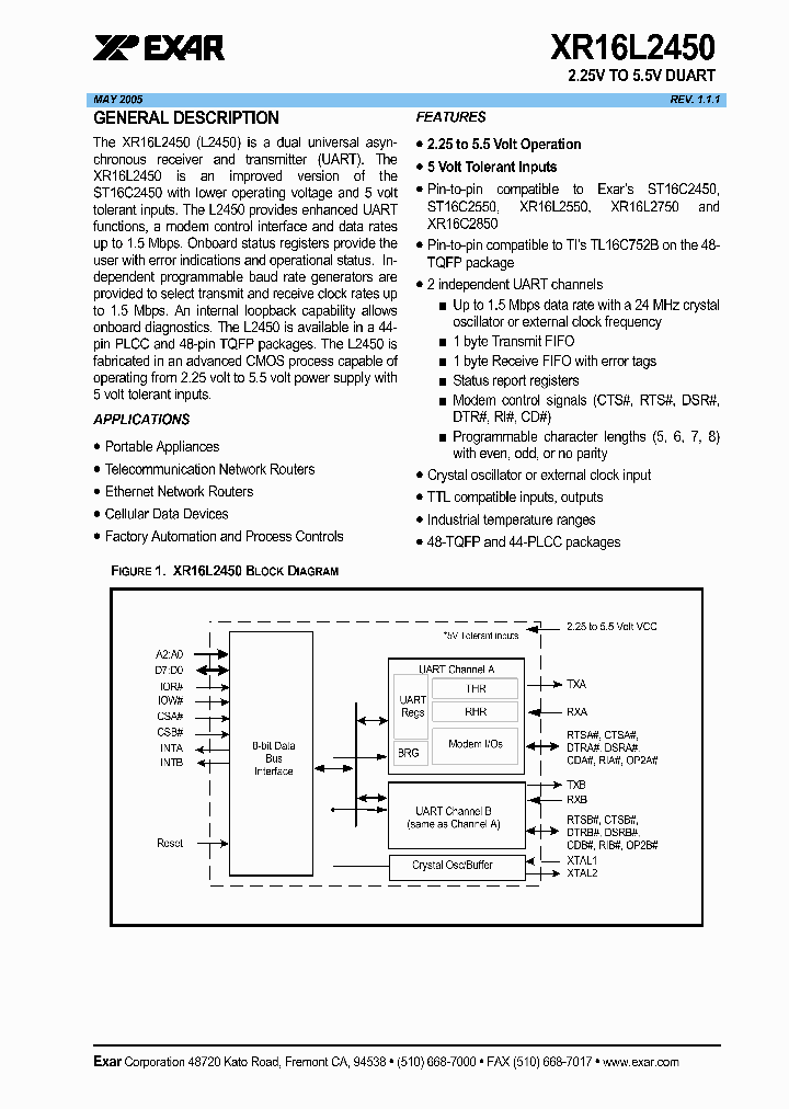 XR16L245005_1186654.PDF Datasheet