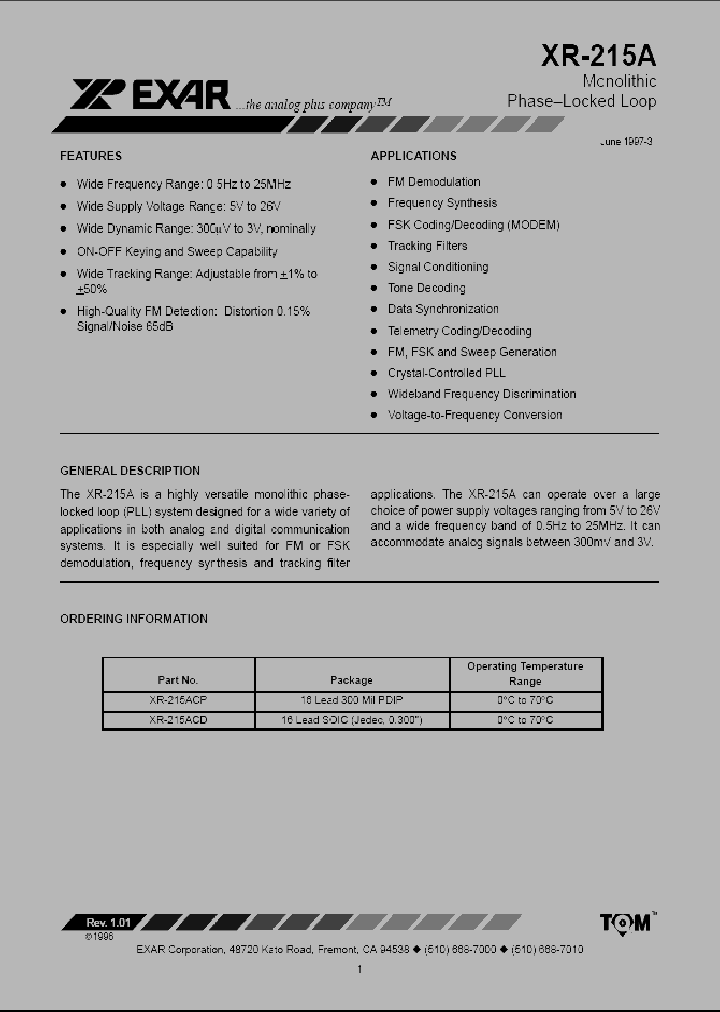 XR-215ACP_1338240.PDF Datasheet