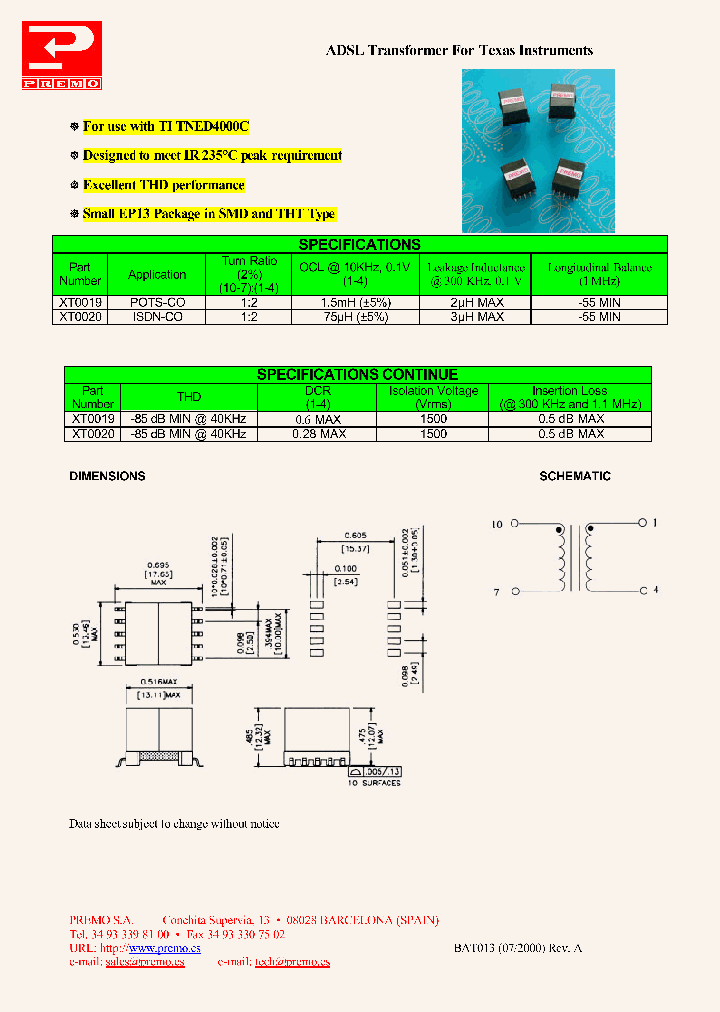 XT0020_1338486.PDF Datasheet