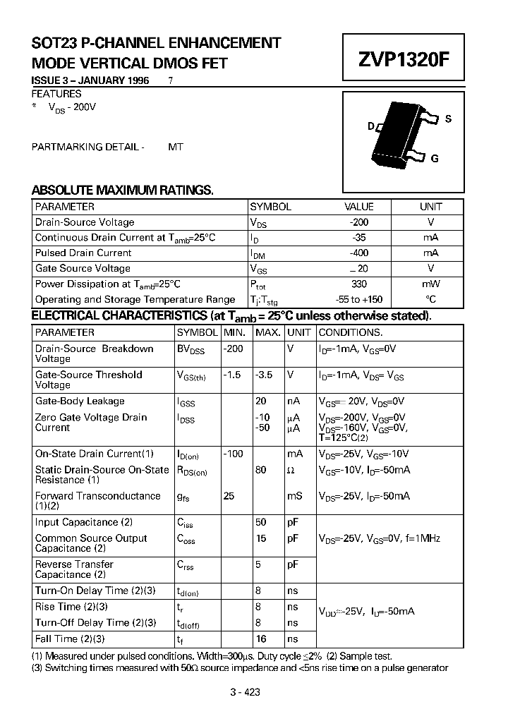 ZVP1320F_1150395.PDF Datasheet