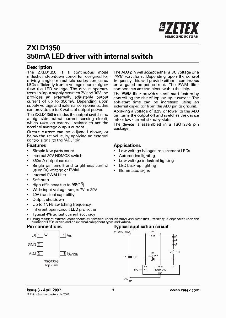 ZXLD1350ET5TA_1156855.PDF Datasheet