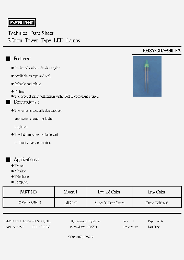 103SYGD_4135624.PDF Datasheet