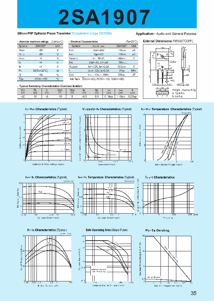 2SA1907_4103356.PDF Datasheet