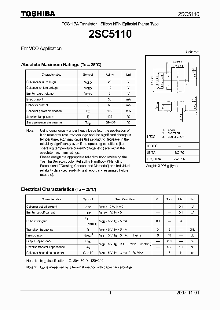 2SC511007_4126108.PDF Datasheet