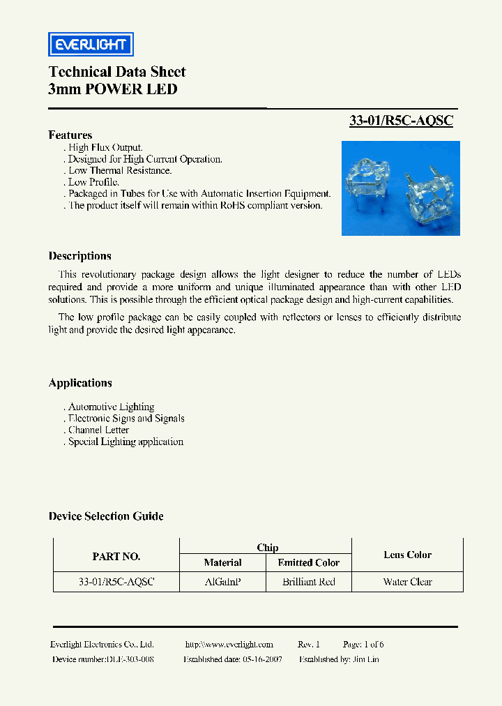 33-01-R5C-AQSC_4135352.PDF Datasheet