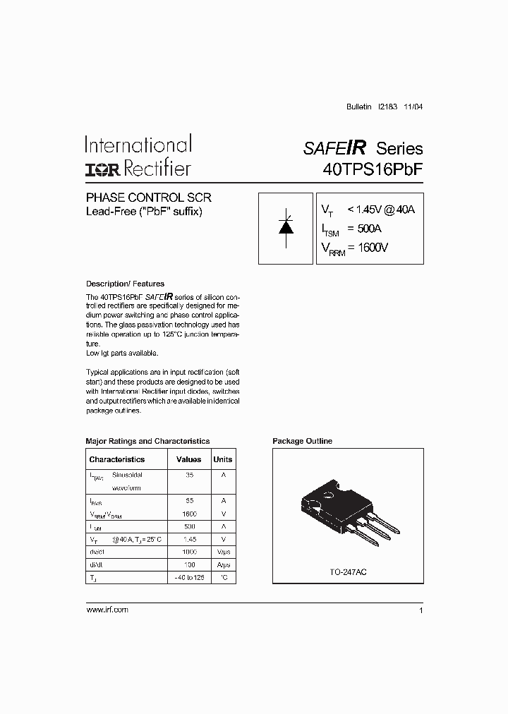 40TPS16PBF_4137462.PDF Datasheet