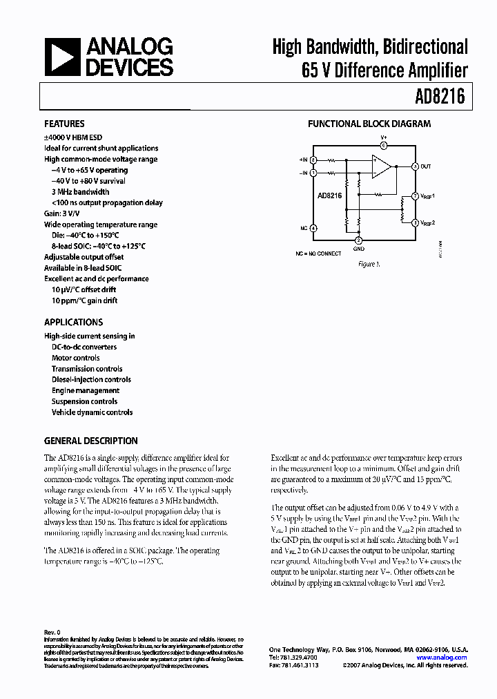 AD8216_4109472.PDF Datasheet