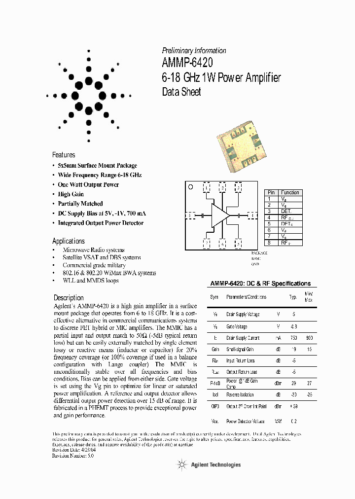 AMMP-6420_4145032.PDF Datasheet