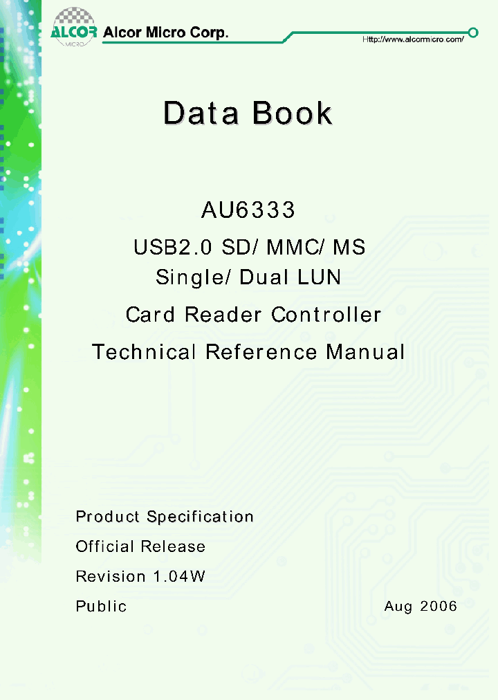 AU6333_4116392.PDF Datasheet