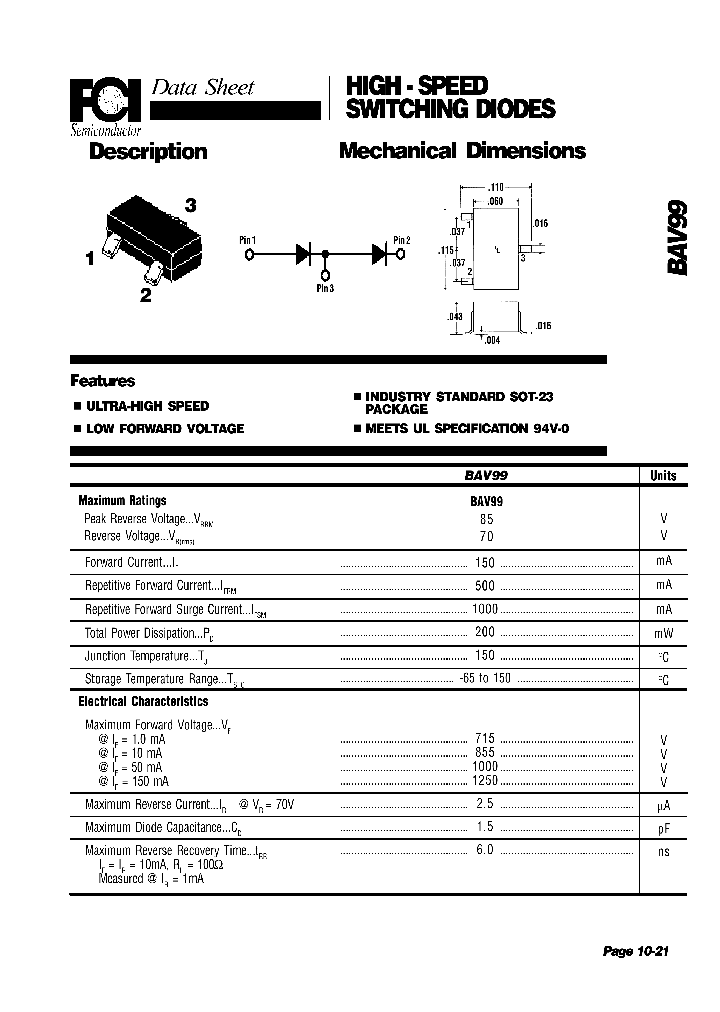 BAV99_4101030.PDF Datasheet