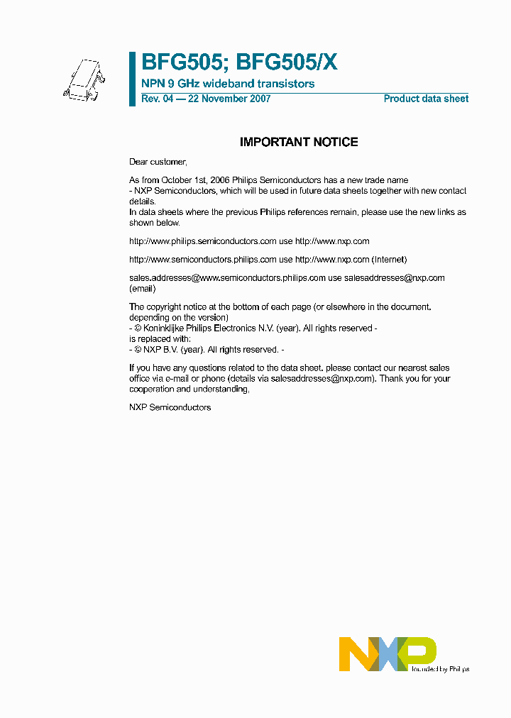 BFG505_4108769.PDF Datasheet