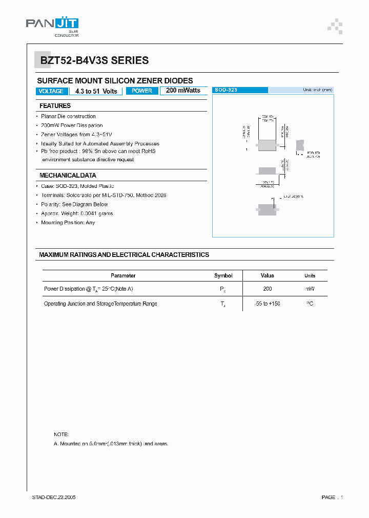 BZT52-B10S_4115326.PDF Datasheet