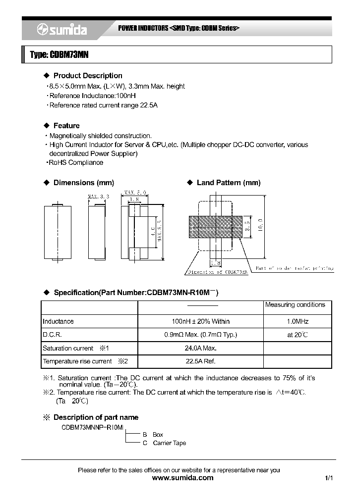 CDBM73MN_4138045.PDF Datasheet