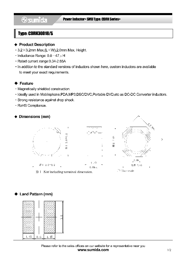 CDRH30D18SNP-1R2N_4137519.PDF Datasheet