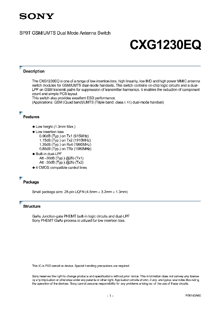 CXG1230EQ_4112855.PDF Datasheet