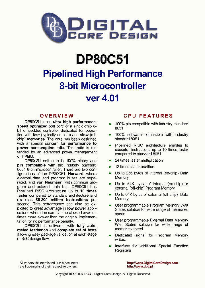 DP80C51_4126605.PDF Datasheet