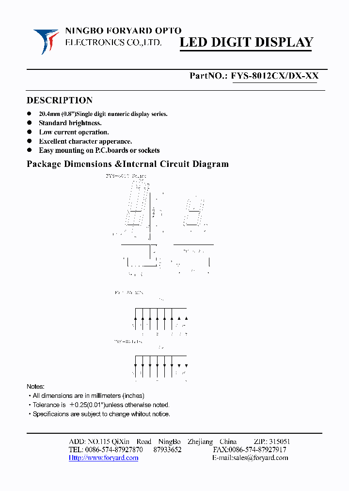 FYS-8012DX-0_4139440.PDF Datasheet