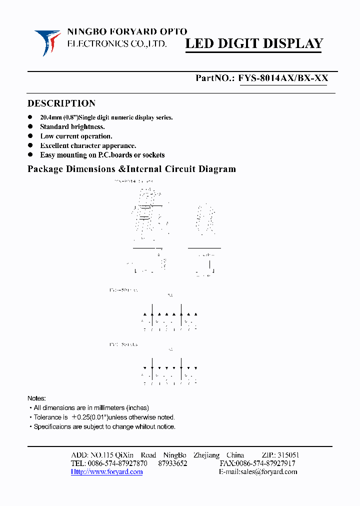 FYS-8014BX-0_4139420.PDF Datasheet