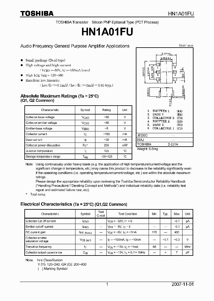 HN1A01FU07_4124799.PDF Datasheet