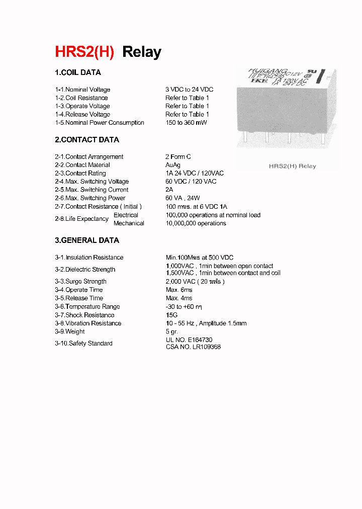 HRS2-SDC24V_4158935.PDF Datasheet