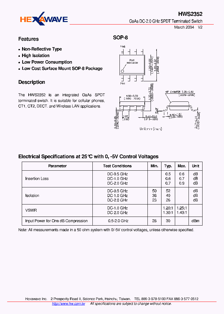 HWS2352_4140226.PDF Datasheet