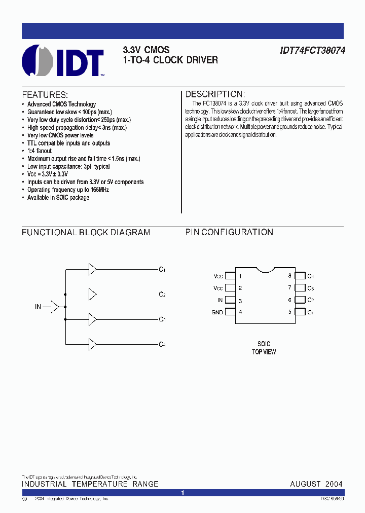 IDT74FCT38074_4153067.PDF Datasheet