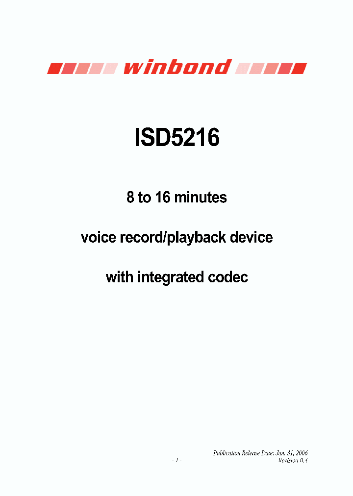 ISD5216SY_4122280.PDF Datasheet