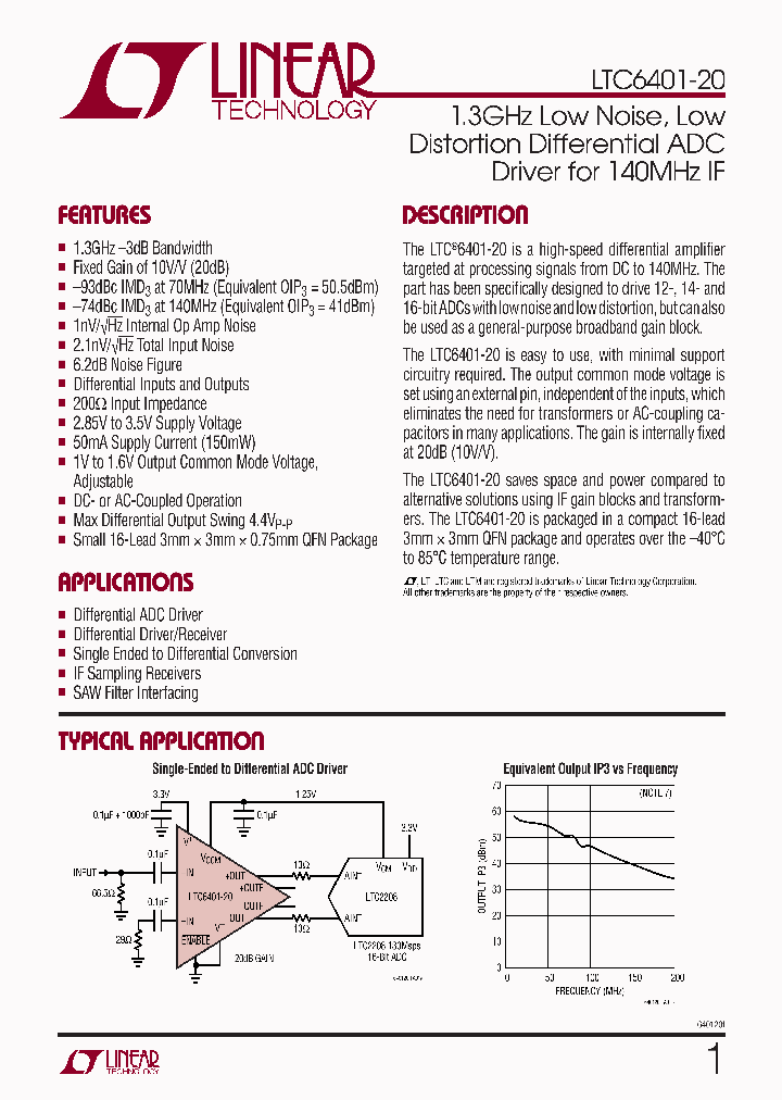 LT6200_4112559.PDF Datasheet Download --- IC-ON-LINE