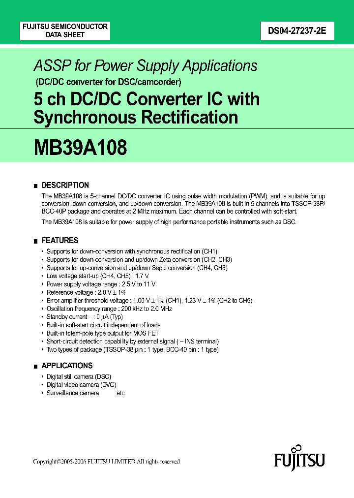 MB39A108_4112708.PDF Datasheet