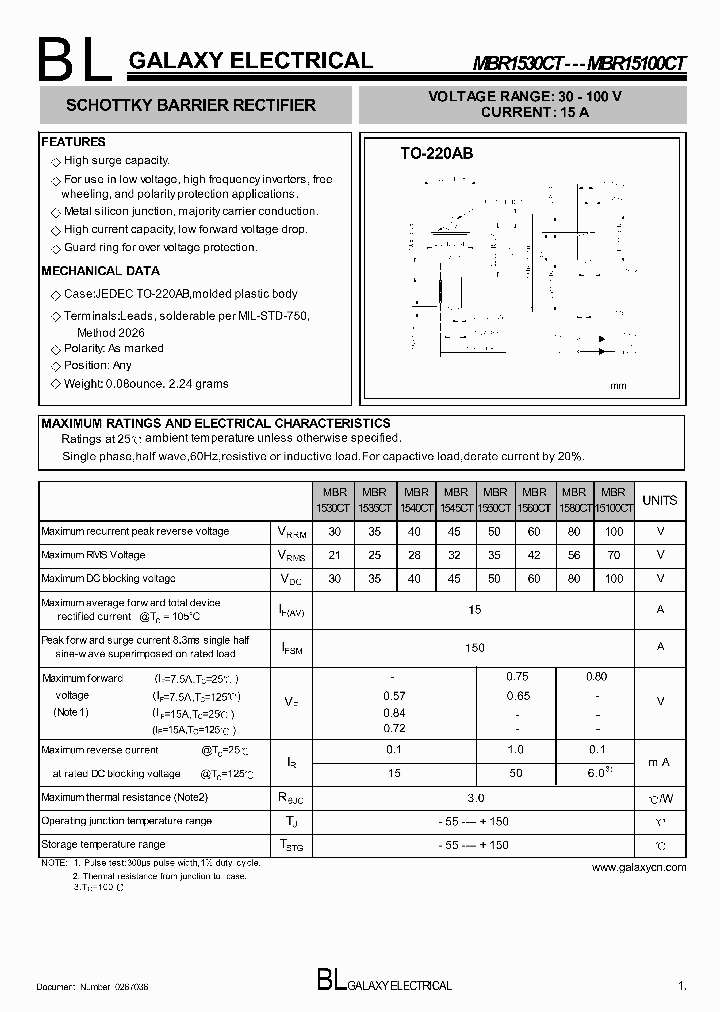 MBR1530CT_4145392.PDF Datasheet