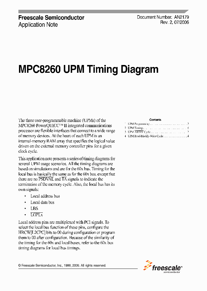 MPC8260_4162308.PDF Datasheet