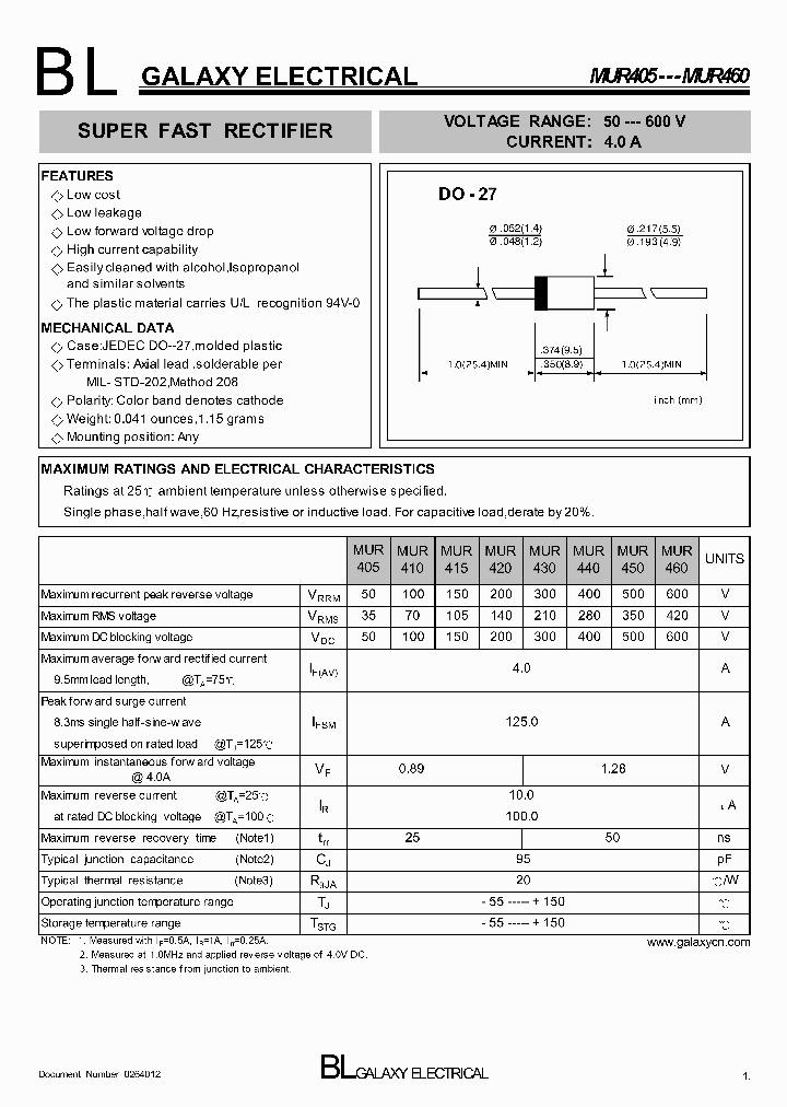 MUR405_4145586.PDF Datasheet