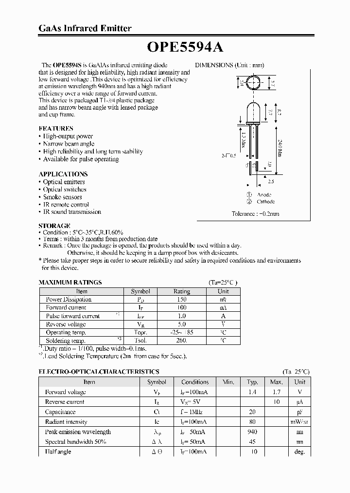 OPE5594A_4129829.PDF Datasheet