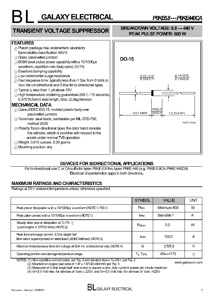 P6KE36_4147230.PDF Datasheet