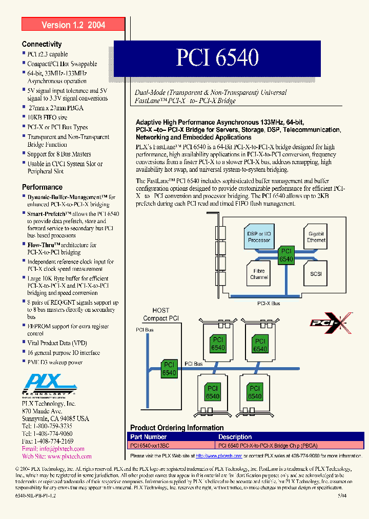 PCI6540-XX13BC_4128135.PDF Datasheet