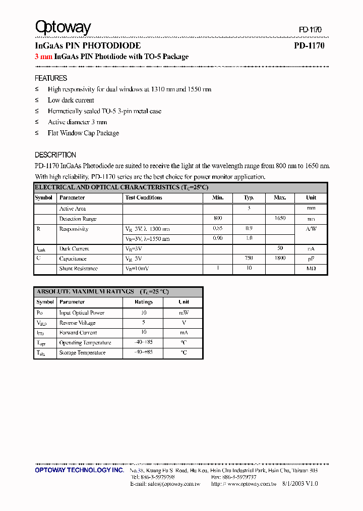 PD-1170_4118331.PDF Datasheet