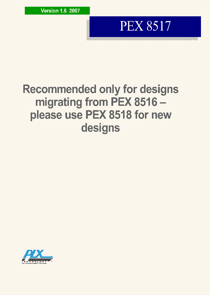 PEX8517RDK_4128116.PDF Datasheet
