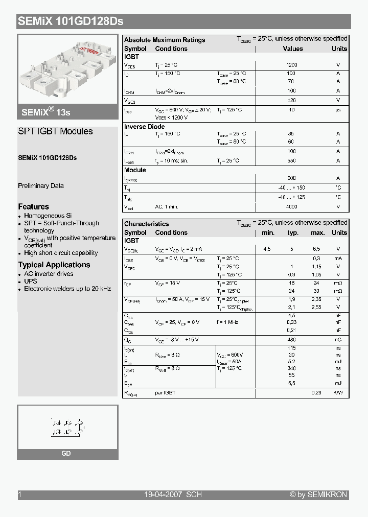 SEMIX101GD128DS07_4114548.PDF Datasheet