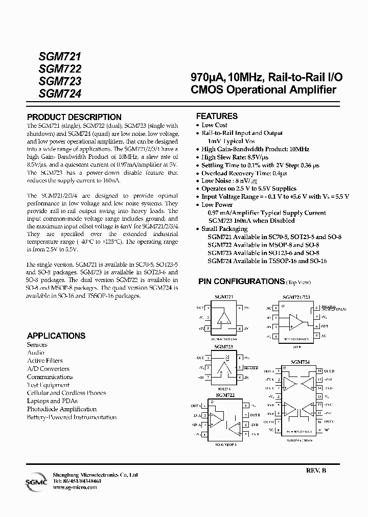 SGM721_4117168.PDF Datasheet