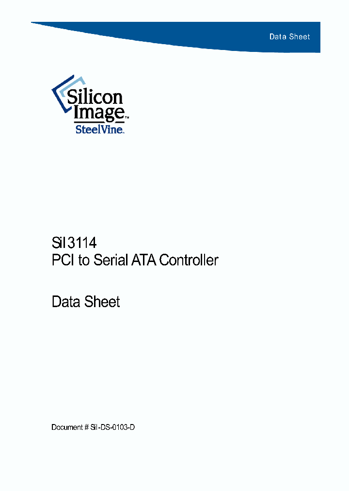 SII311407_4130365.PDF Datasheet