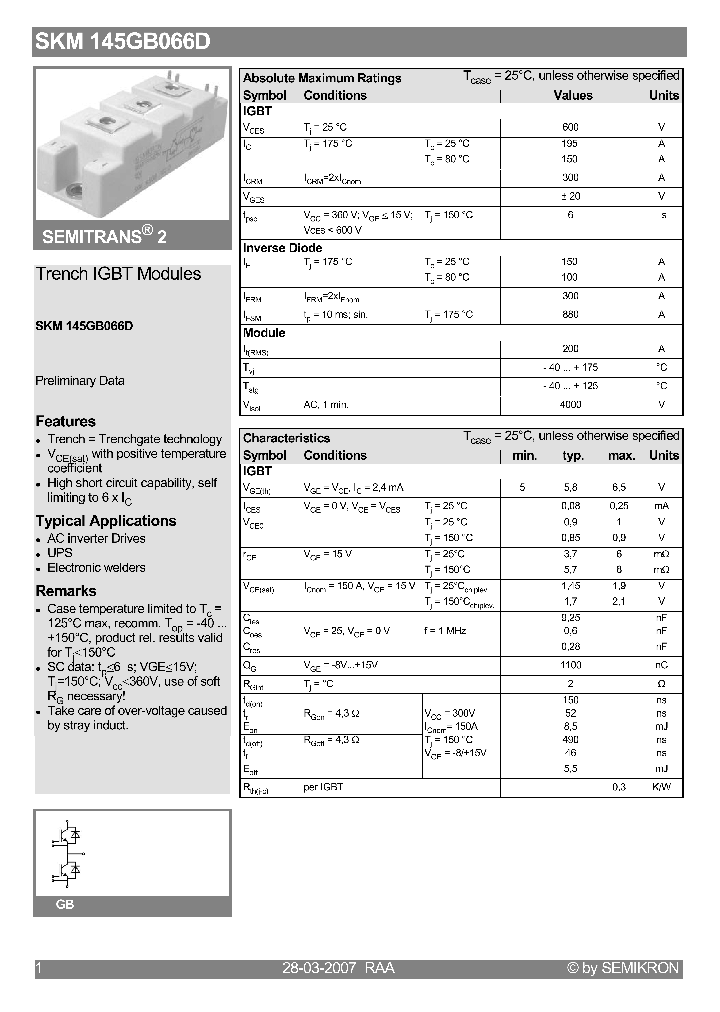 SKM145GB066D_4131616.PDF Datasheet