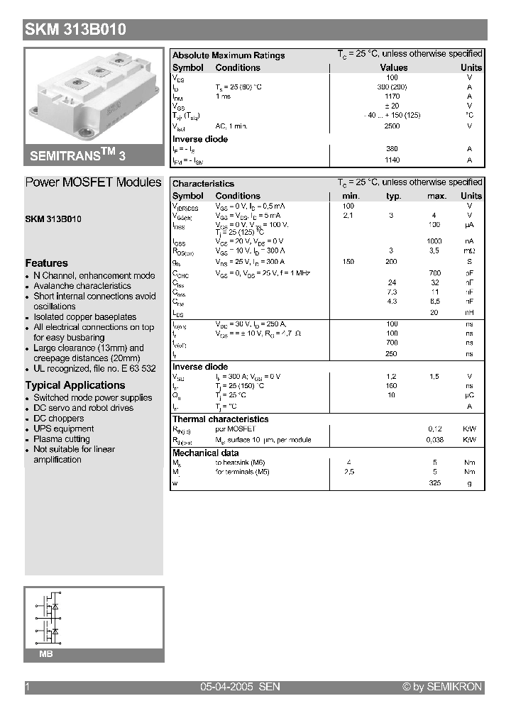 SKM313B010_4124029.PDF Datasheet