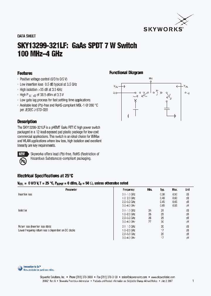 SKY13299-321LF_4113913.PDF Datasheet