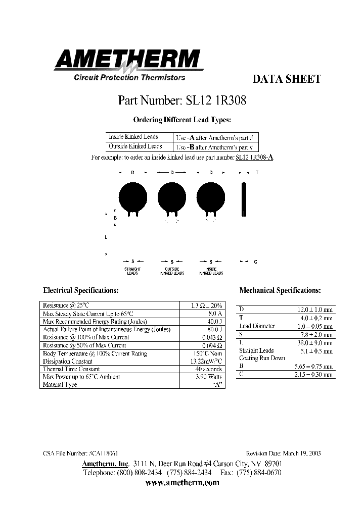 SL121R308_4134277.PDF Datasheet